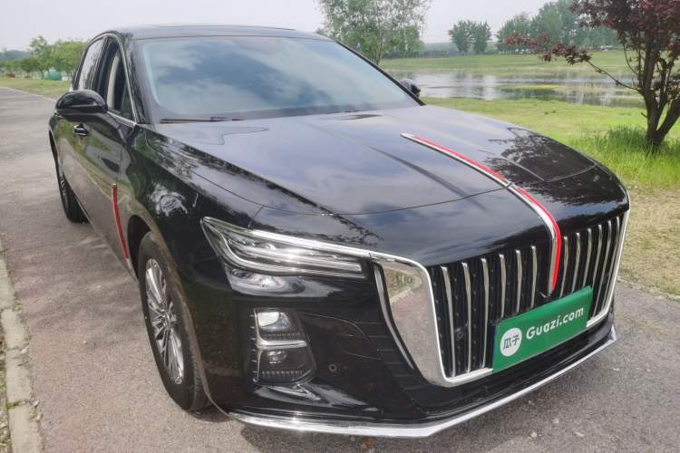 Used Hongqi H5 2025 1.5T DCT Qiyun 500 000th Unit Commemorative Edition Front Right 45 Deg
