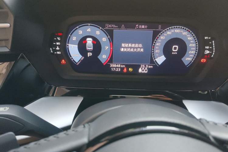 Used Audi A3 2021 A3L Limousine 35 TFSI Progressive Sport Edition Odometer Close Up