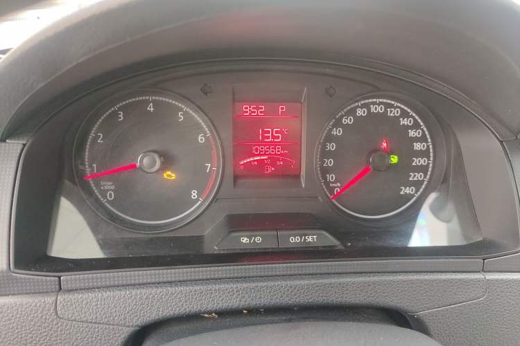 Used Volkswagen Santana 2019 1.5L Automatic Fashion Edition China VI Odometer Close Up