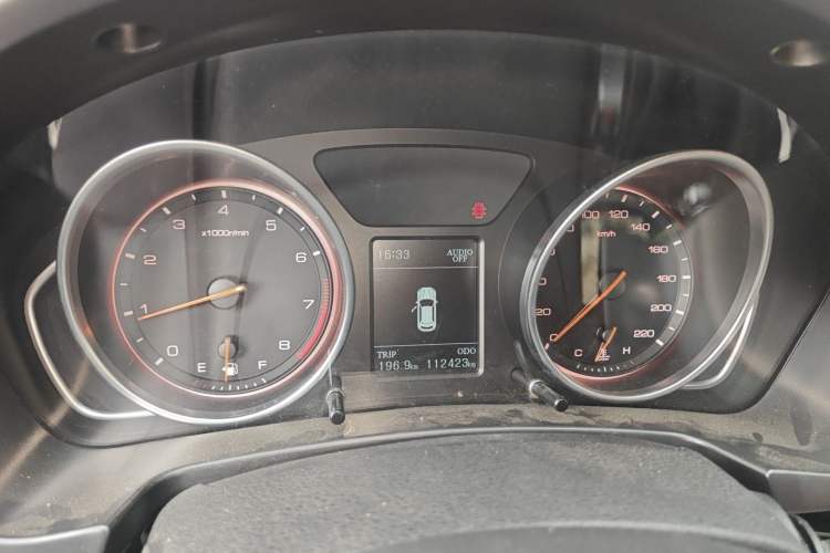 Used Hanteng X7 2016 1.5T Manual Luxury Edition Instrument Cluster