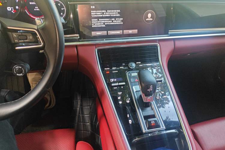 Used Porsche Panamera 2022 Panamera Executive Long Wheelbase Platinum Edition 2.9T Audio And AC Panel