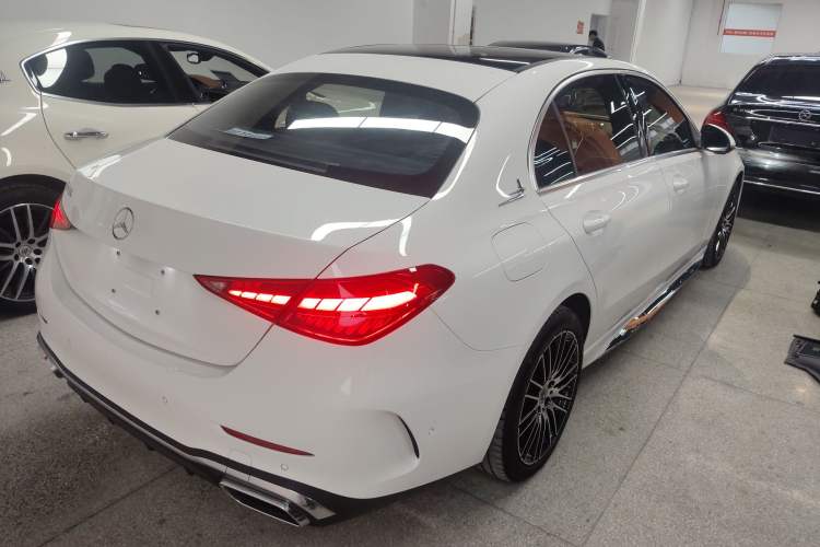 Used Mercedes-Benz C-Class 2023 Restyled C 260 L Sport Edition Rear Right 45 Deg