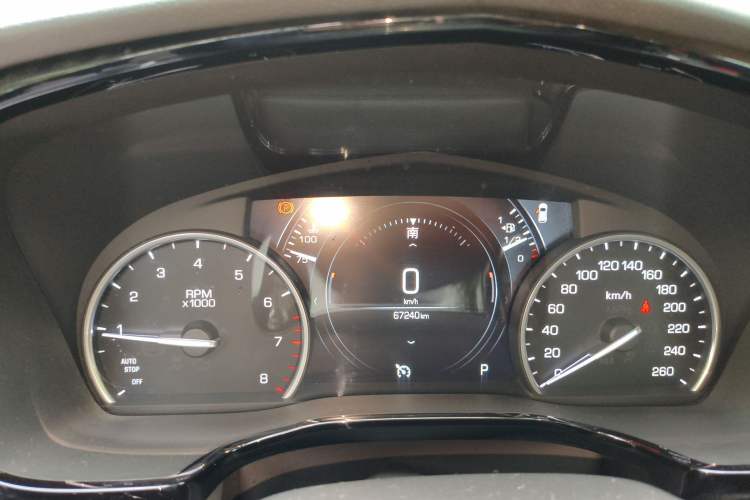 Used Cadillac XT5 2018 28T Four-Wheel Drive Luxury Model Instrument Cluster