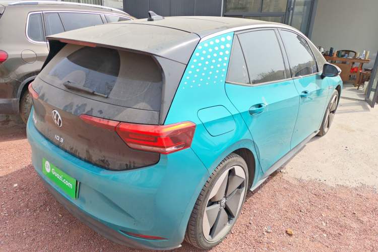 Used Volkswagen ID.3 2021 Pro Smart Edition Rear Right 45 Deg