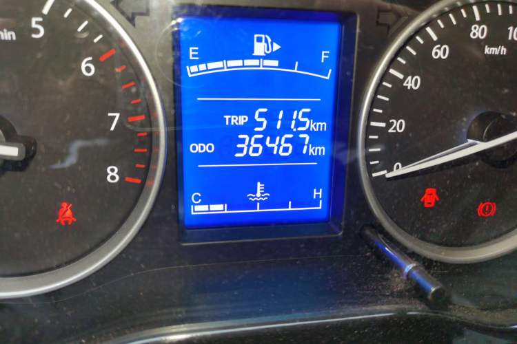 Used CHANGAN KUAYUE Xing V5 2021 1.6L Jinbao Edition Luxury Version DAM16KR Odometer Close Up