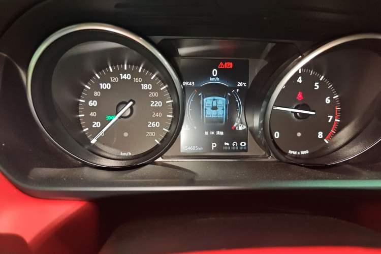Used Land Rover Range Sport 2017 3.0T SE Middle East Instrument Cluster