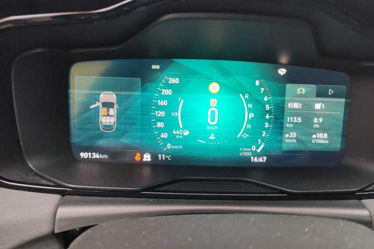 Used Lynk & Co 03 2019 1.5TD DCT JingPro Edition China VI Standard Instrument Cluster