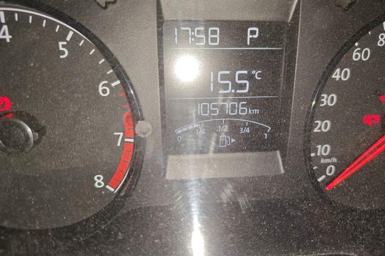 Used Volkswagen Polo 2018 1.5L Automatic Advanced Driving Model Odometer Close Up