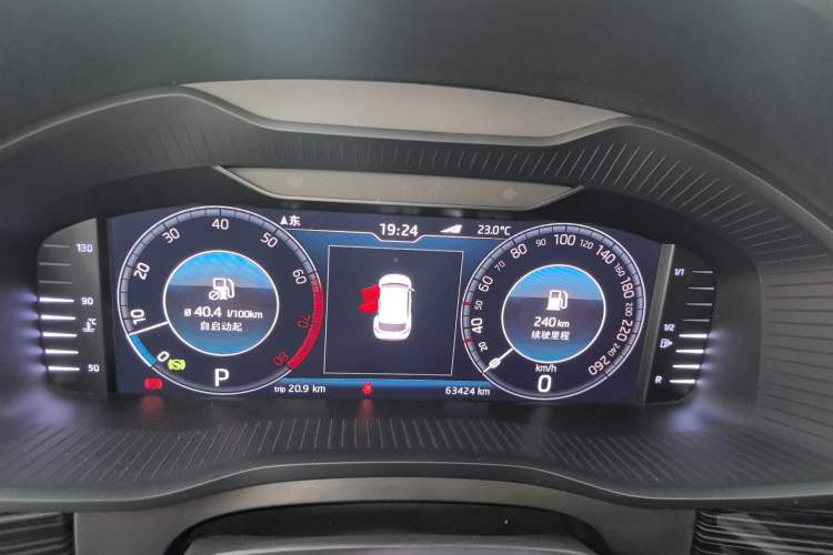 Used Skoda Kodiaq GT 2019 TSI380 4x4 Luxury Edition China VI Standard Instrument Cluster