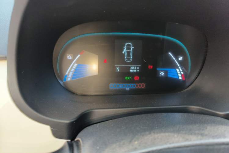 Used JAC Group iEV 2015 iEV5 Odometer Close Up