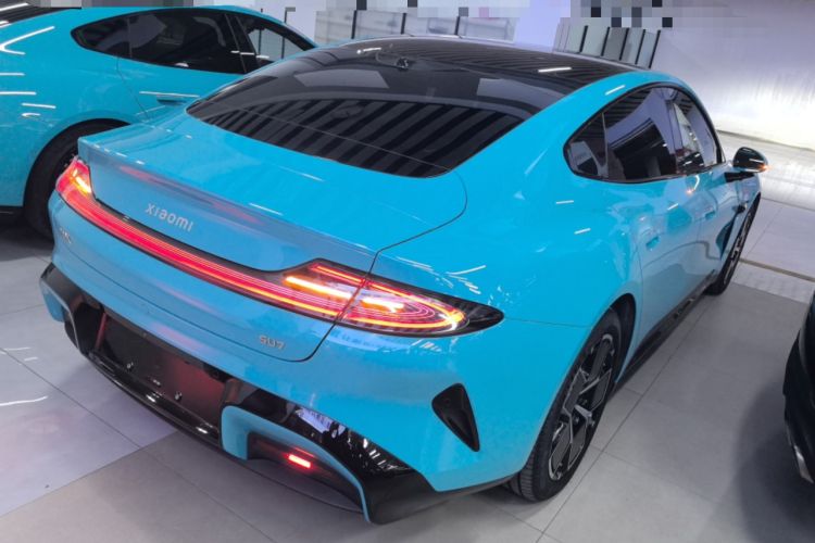 Used Xiaomi Auto SU7 2024 Rear-Drive Ultra-Long Range Advanced Pro-Level Intelligent Driving Version Rear Right 45 Deg