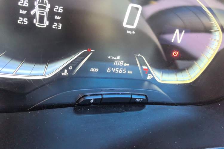 Used Baojun 360 2018 1.5L Automatic Luxury Version China V Odometer Close Up