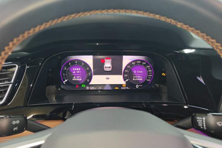 Used Volkswagen Teramont 2023 380TSI Four-Wheel Drive Prestige Flagship Edition Instrument Cluster