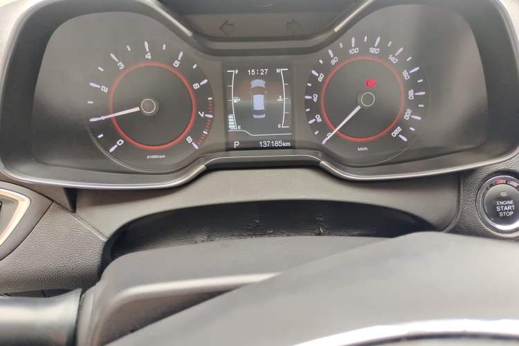 Used Chery Arrizo 5 2017 1.5L CVT Deluxe Edition Odometer Close Up