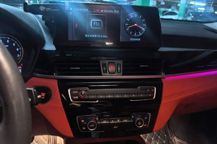 Used BMW X2 2022 sDrive25i M Sport Package Audio And AC Panel