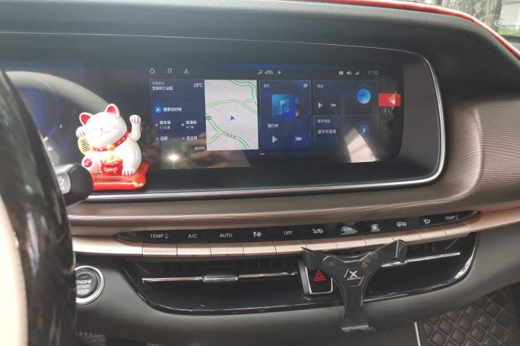 Used GAC Trumpchi GA6 2019 270T Automatic Prestige Edition Audio And AC Panel