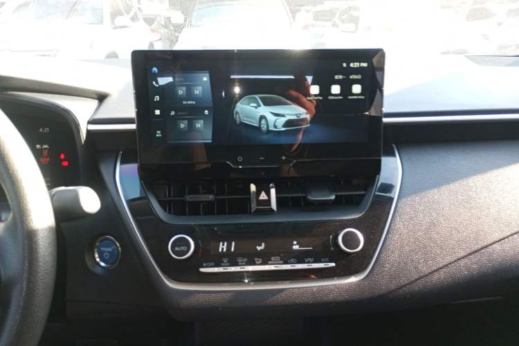 Used Toyota Corolla 2023 1.8L Smart Electric Hybrid Dual-Motor Pioneer Edition Audio And AC Panel