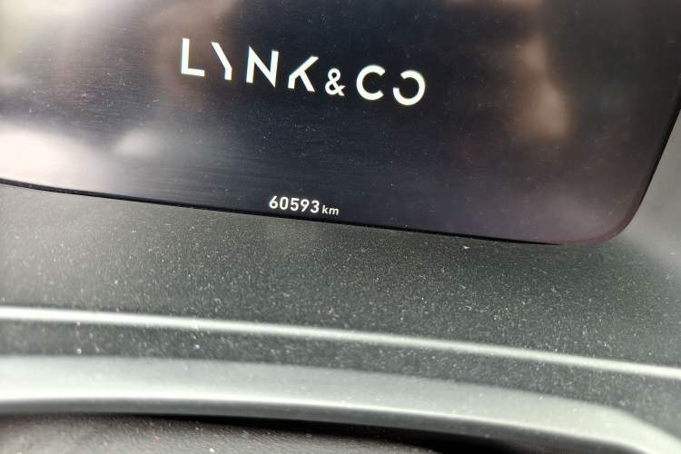 Used Lynk & Co 06 2020 1.5T YAO Halo Odometer Close Up