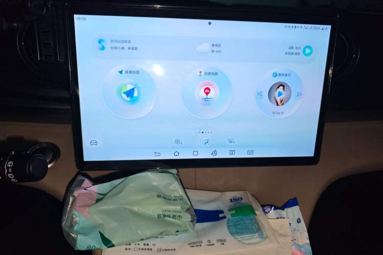 Used BYD Dolphin 2023 420 km Fashion Edition Audio And AC Panel