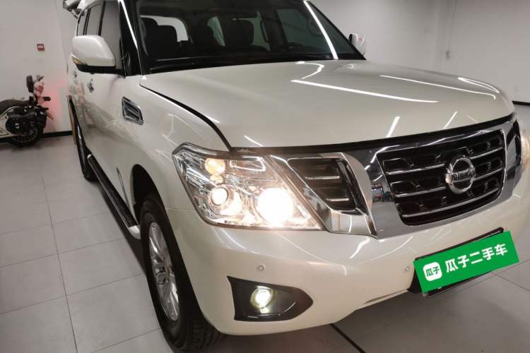 Used Nissan Patrol 2018 4.0L LinkedIn Edition Front Right 45 Deg