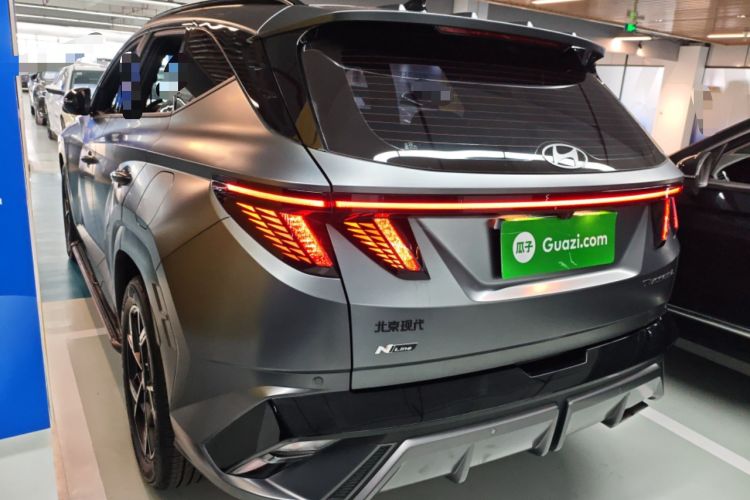 Used Hyundai Tucson 2025 Tucson L 1.5T Elite Edition N-Line Rear Left 45 Deg