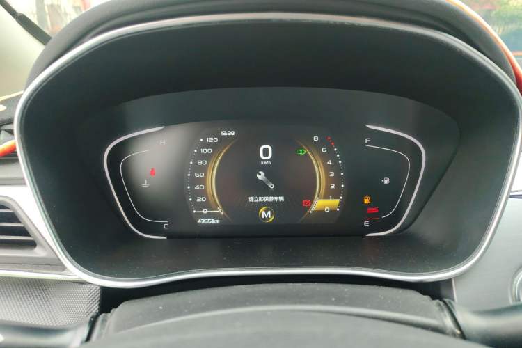 Used Geely Auto Binray 2018 14T Manual Colorful Edition Instrument Cluster