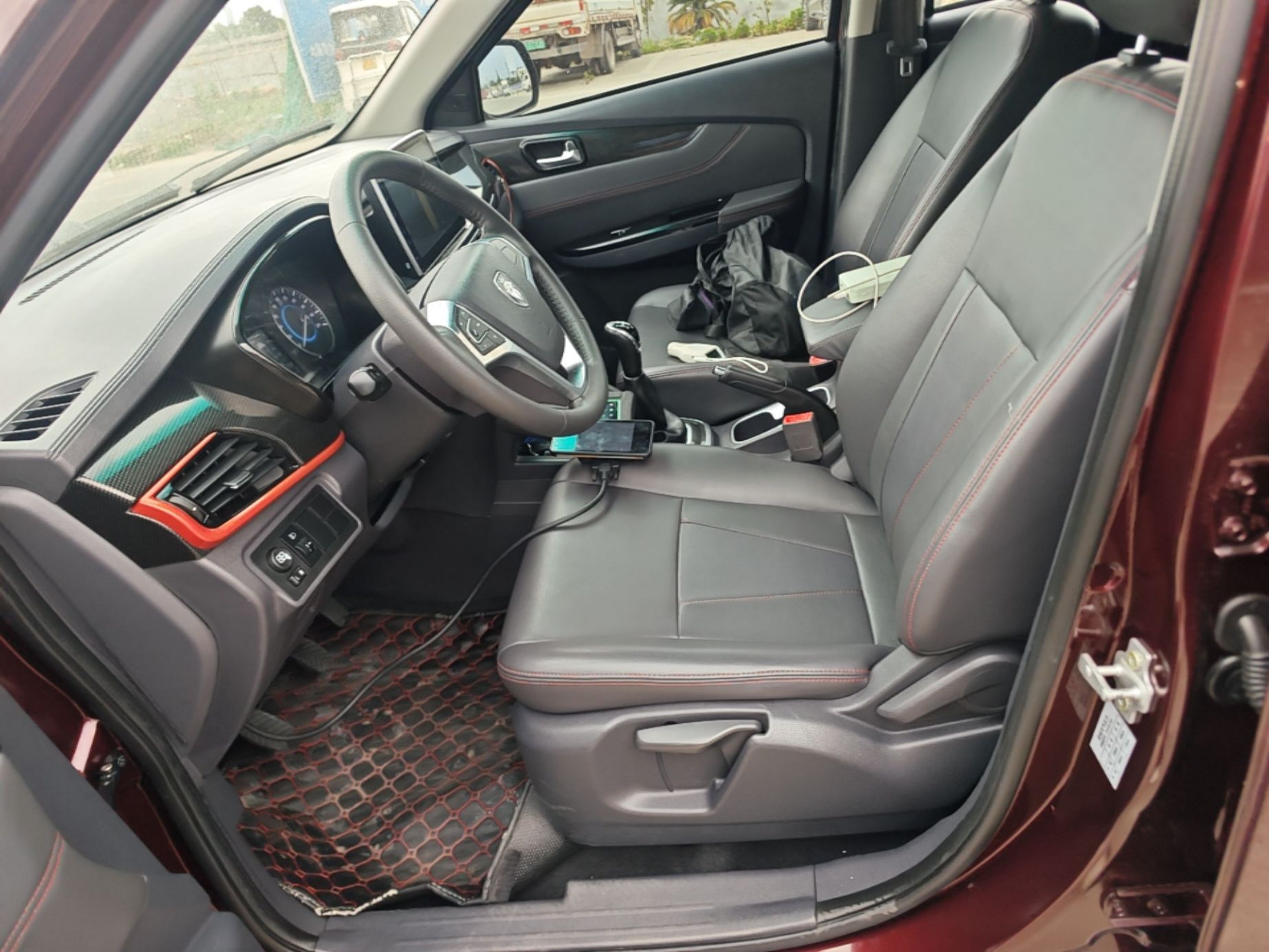 Avant de la voiture