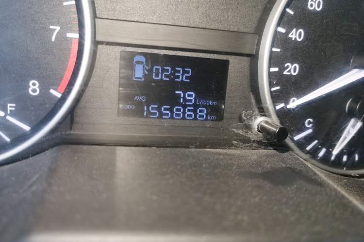 Used JAC Refine M3 2022 1.8L 7-seat Standard Edition Odometer Close Up