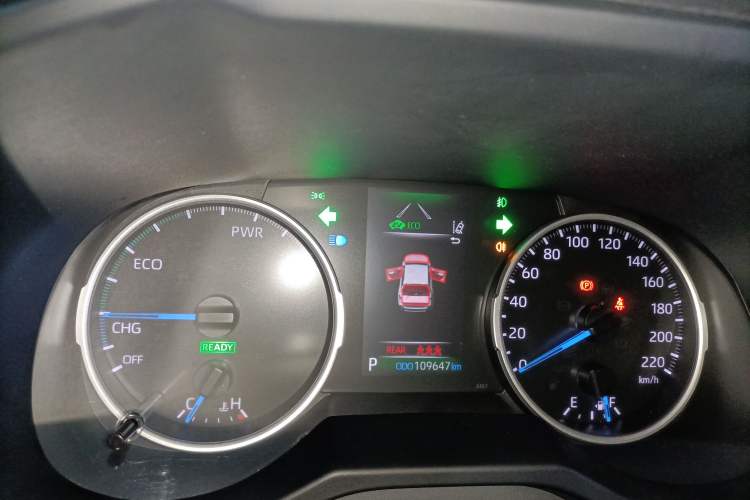 Used Toyota Wildlander 2022 Dual-Engine 2.5L E-CVT Two-Wheel Drive Luxury Edition Instrument Cluster