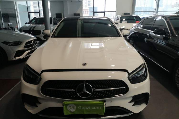 Used Mercedes-Benz E-Class New Energy 2023 E 350 e L Plug-in Hybrid Sports Sedan