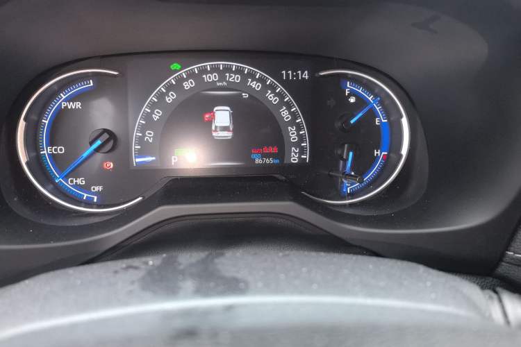 Used Toyota RAV4 2020 Dual-Engine 2.5L E-CVT Two-Wheel Drive Elite Edition