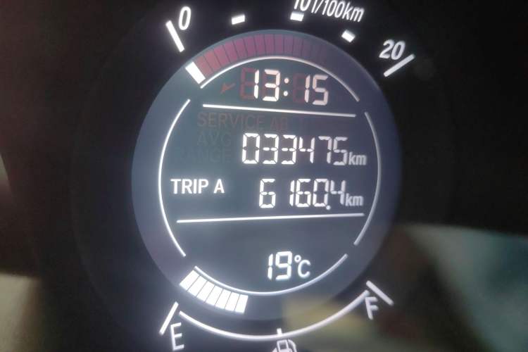 Used Honda Vezel 2019 1.5L CVT Pioneer Edition China V Odometer Close Up