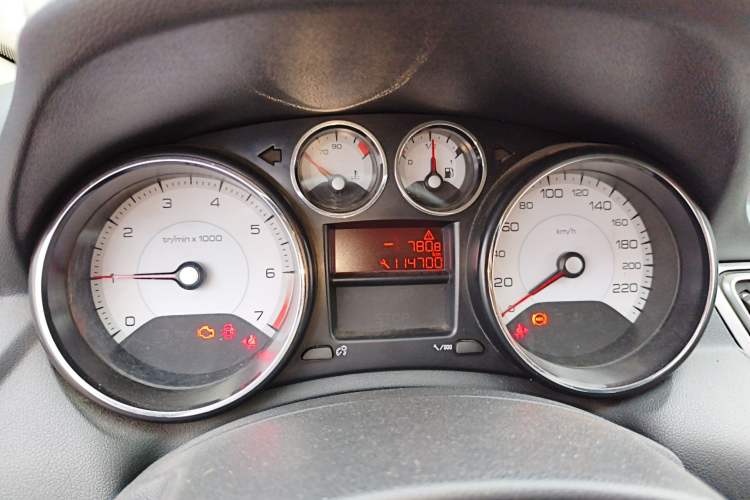 Used Peugeot 308 2012 1.6L Automatic YouShang Model Instrument Cluster