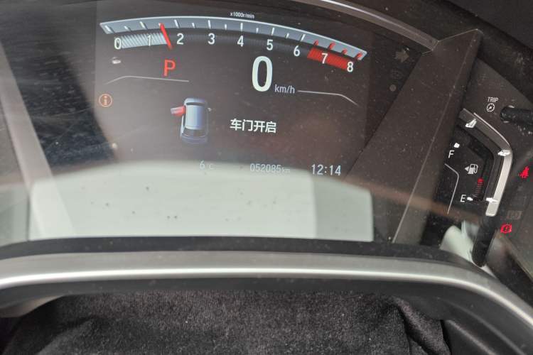 Used Honda Breeze 2021 240TURBO CVT 2WD Luxury Edition Odometer Close Up