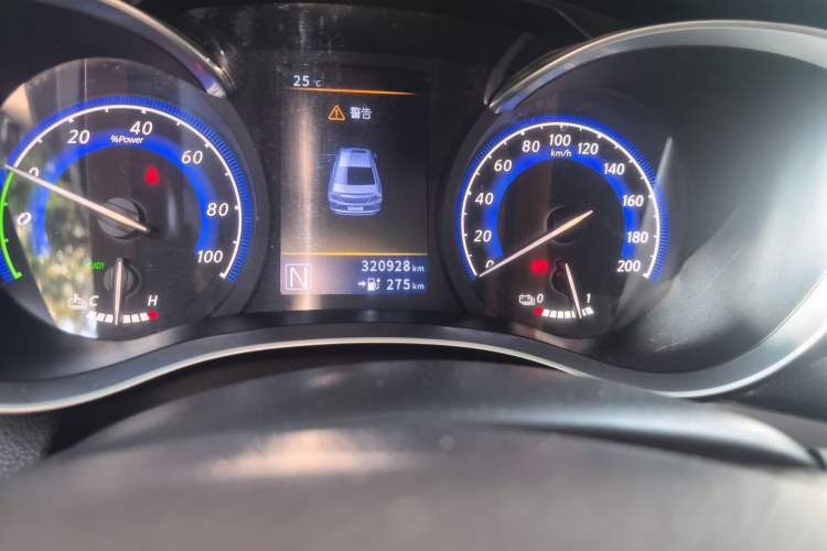 Used Venucia D60EV 2020 Standard Range Smart Drive Edition Odometer Close Up