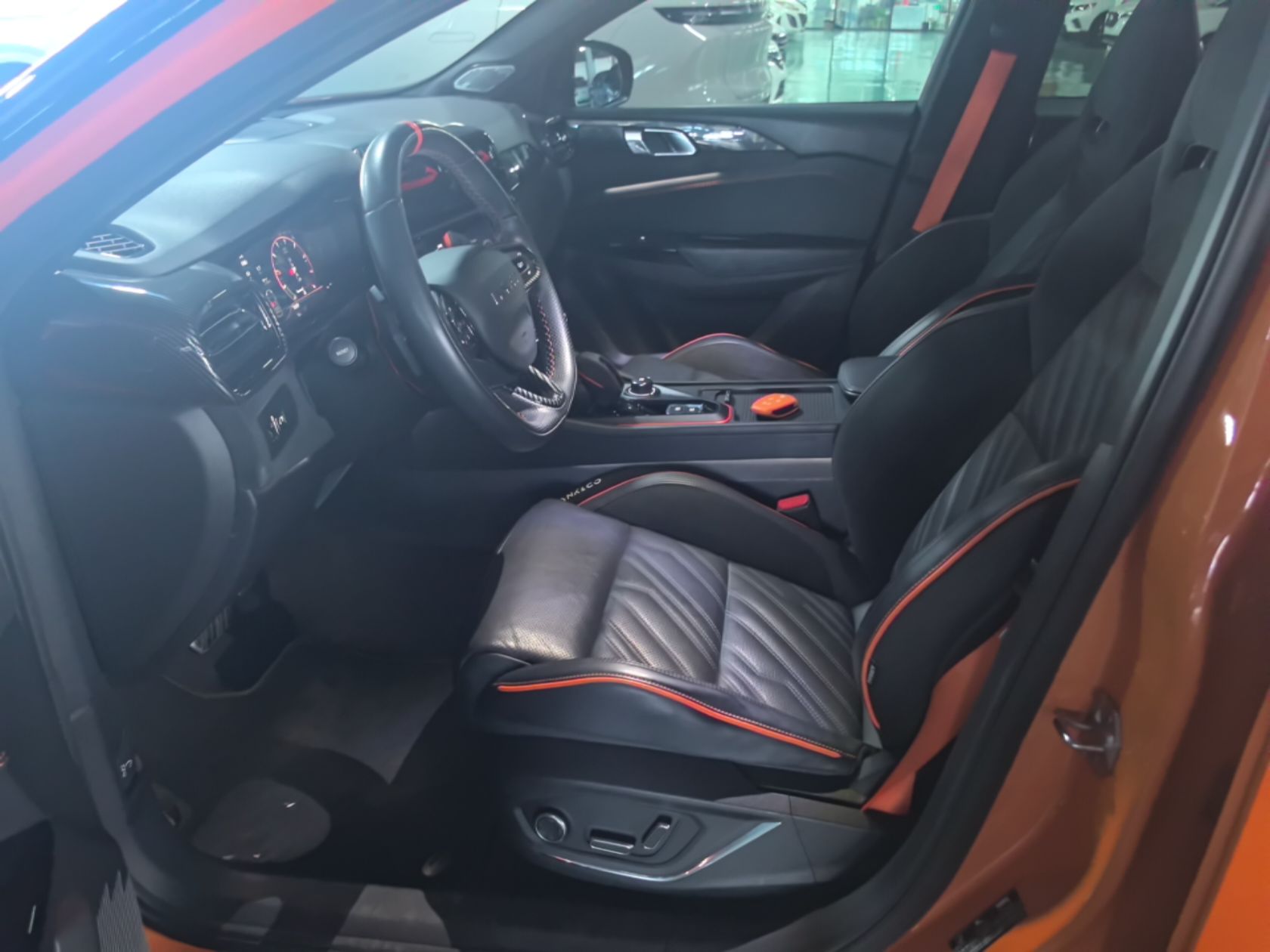Avant de la voiture