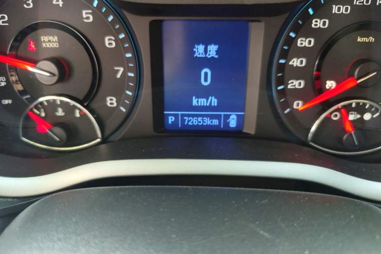 Used Chevrolet Malibu 2018 530T Automatic Fashion Edition Odometer Close Up