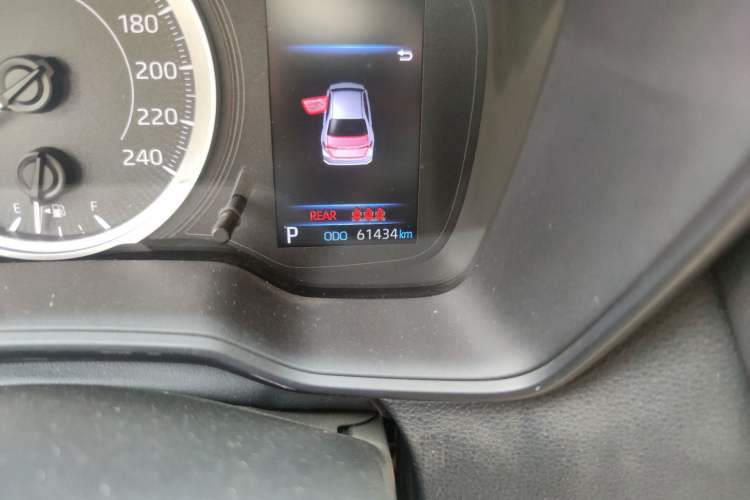 Used Toyota Corolla 2019 1.2T S-CVT GL Pioneer Edition Odometer Close Up