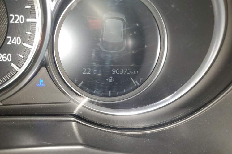 Used Mazda CX-5 2020 Revised Version 2.0L Automatic Two-Wheel Drive Smart Type Odometer Close Up