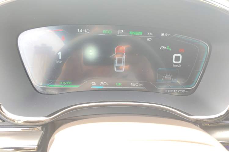 Used BYD Han 2020 EV Long-Range Deluxe Model Instrument Cluster