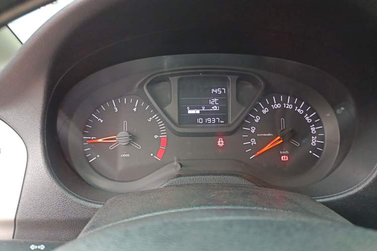 Used Citroen Elysee 2017 1.6L Manual Fashion Model Instrument Cluster