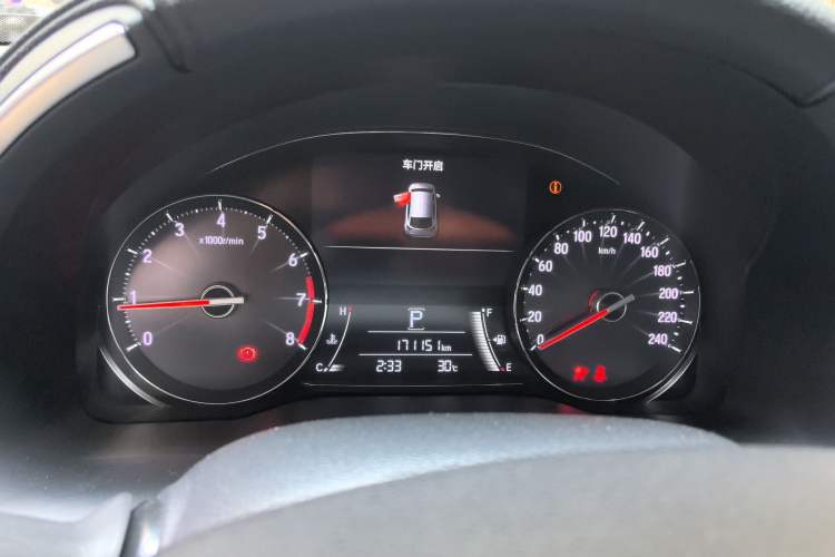 Used Honda Avancier 2017 240TURBO Two-Wheel Drive Premium Edition Instrument Cluster