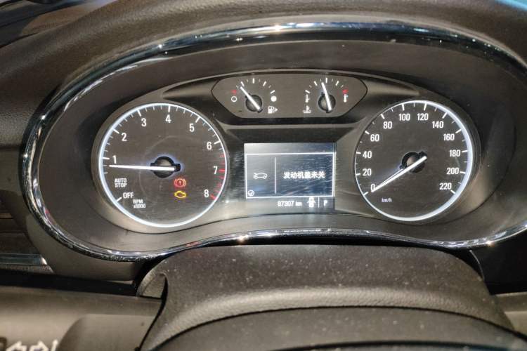 Used Buick Encore 2017 18T Automatic Two-Wheel Drive Urban Leading Model Instrument Cluster