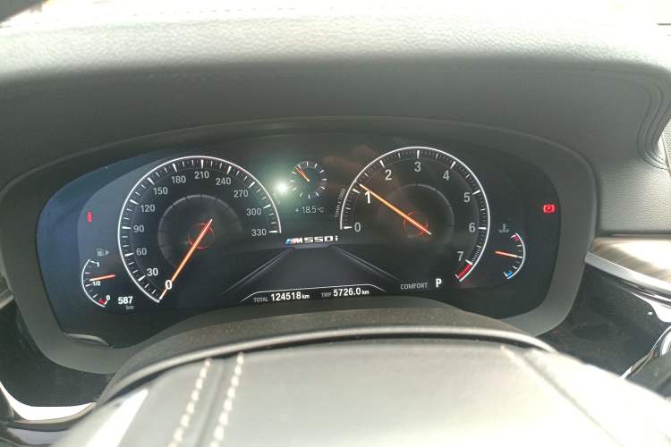 Used BMW 5 Series 2019 Facelifted 530Li Leading Edition Luxury Package Instrument Cluster