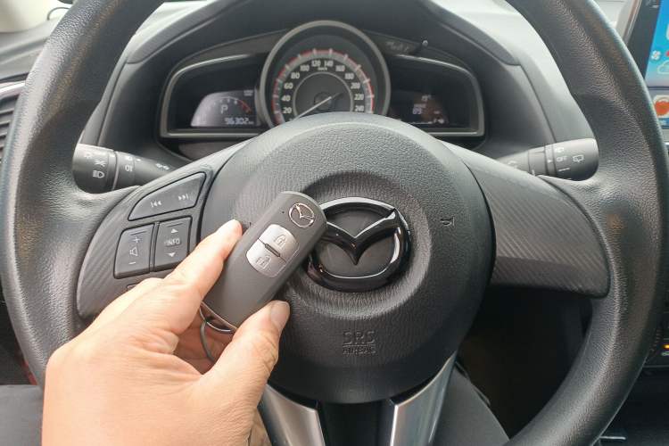 Used Mazda 3 Axela 2016 Hatchback 1.5L Automatic Comfort Model Vehicle Key