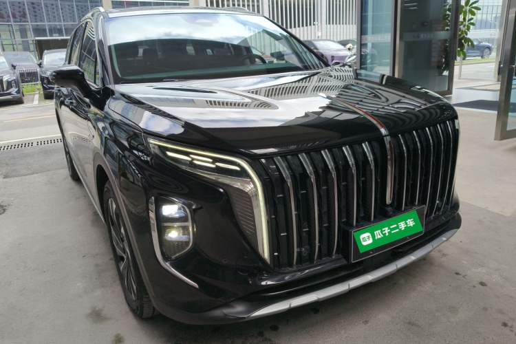Used Hongqi HS7 PHEV 2024 2.0T PHEV Four-Wheel Drive Flagship Edition 6 Seats Front Right 45 Deg