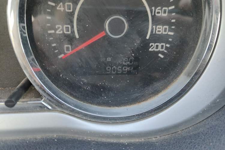 Used Great Wall C30 2010 1.5L Manual Luxury Edition Odometer Close Up