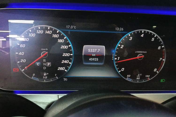 Used Mercedes-Benz E-Class 2020 E 300 L Sporty and Stylish Model Instrument Cluster