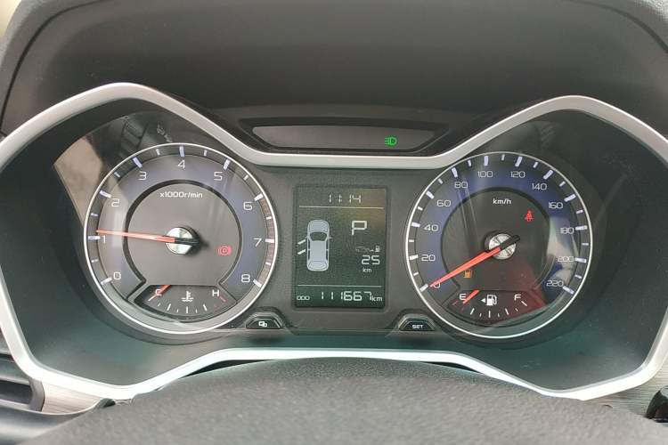 Used Geely Auto Vision X3 2017 1.5L Automatic Luxury Model Instrument Cluster