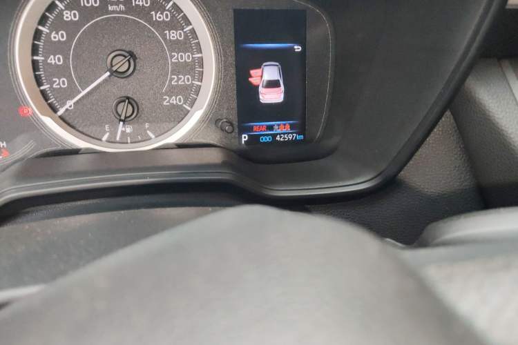 Used Toyota Corolla 2019 1.2T S-CVT GL Pioneer Edition Odometer Close Up